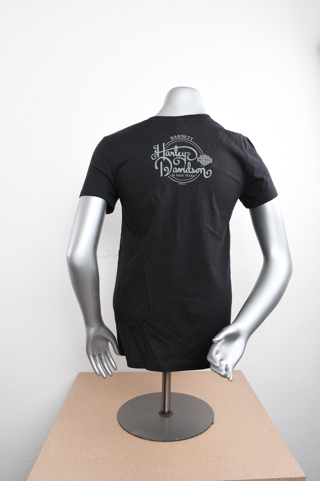 Licensed Product Womens Alibi V-Neck Black Short Sleeve T-Shirt