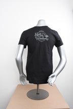 Licensed Product Womens Alibi V-Neck Black Short Sleeve T-Shirt