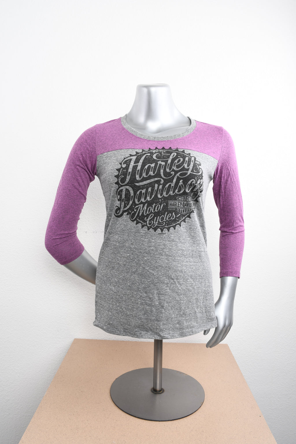 Licensed Product Womens Revolution Grey 3/4 Sleeve T-Shirt