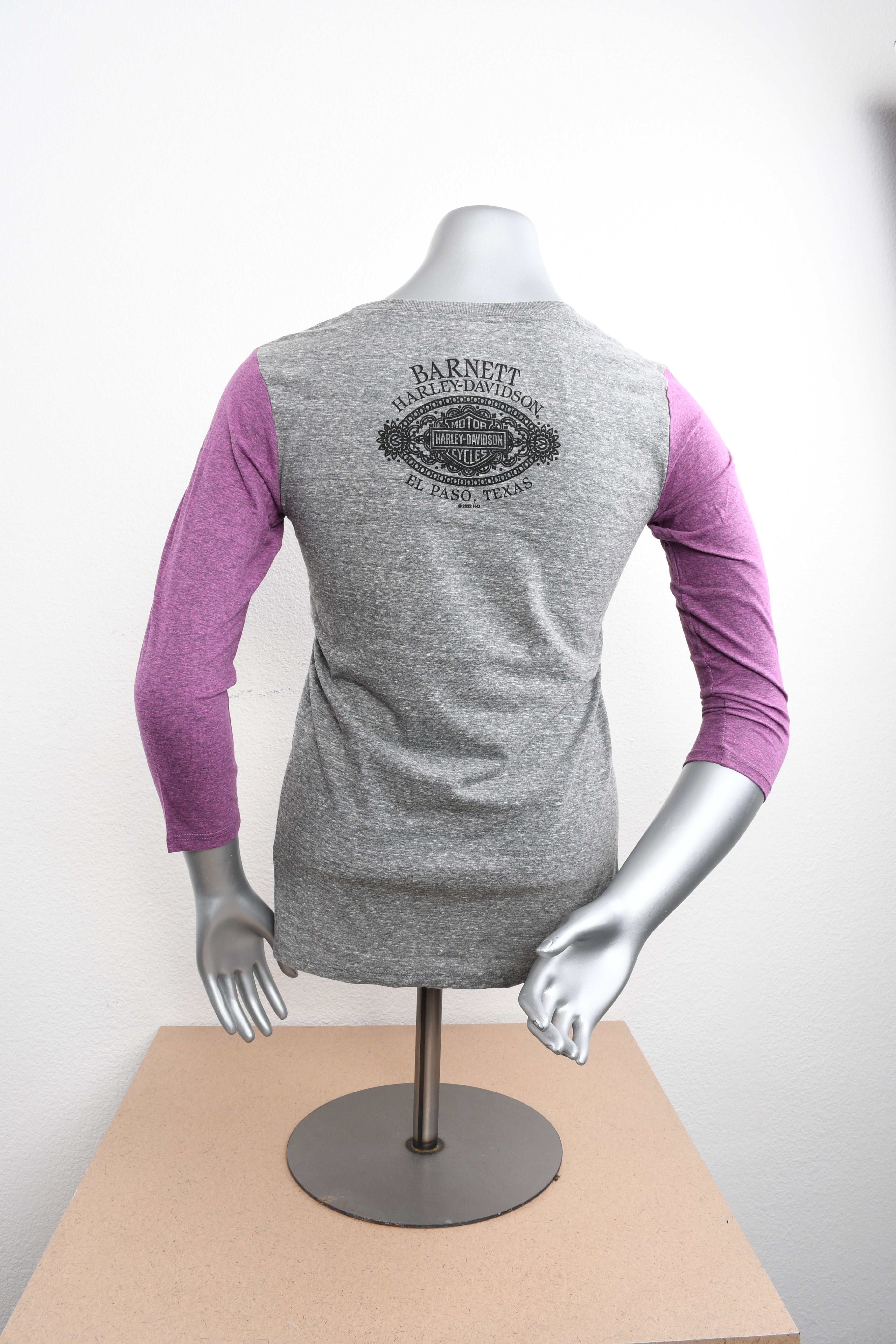 Licensed Product Womens Revolution Grey 3/4 Sleeve T-Shirt