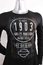 Licensed Product Womens Core Label Black Long Sleeve T-Shirt