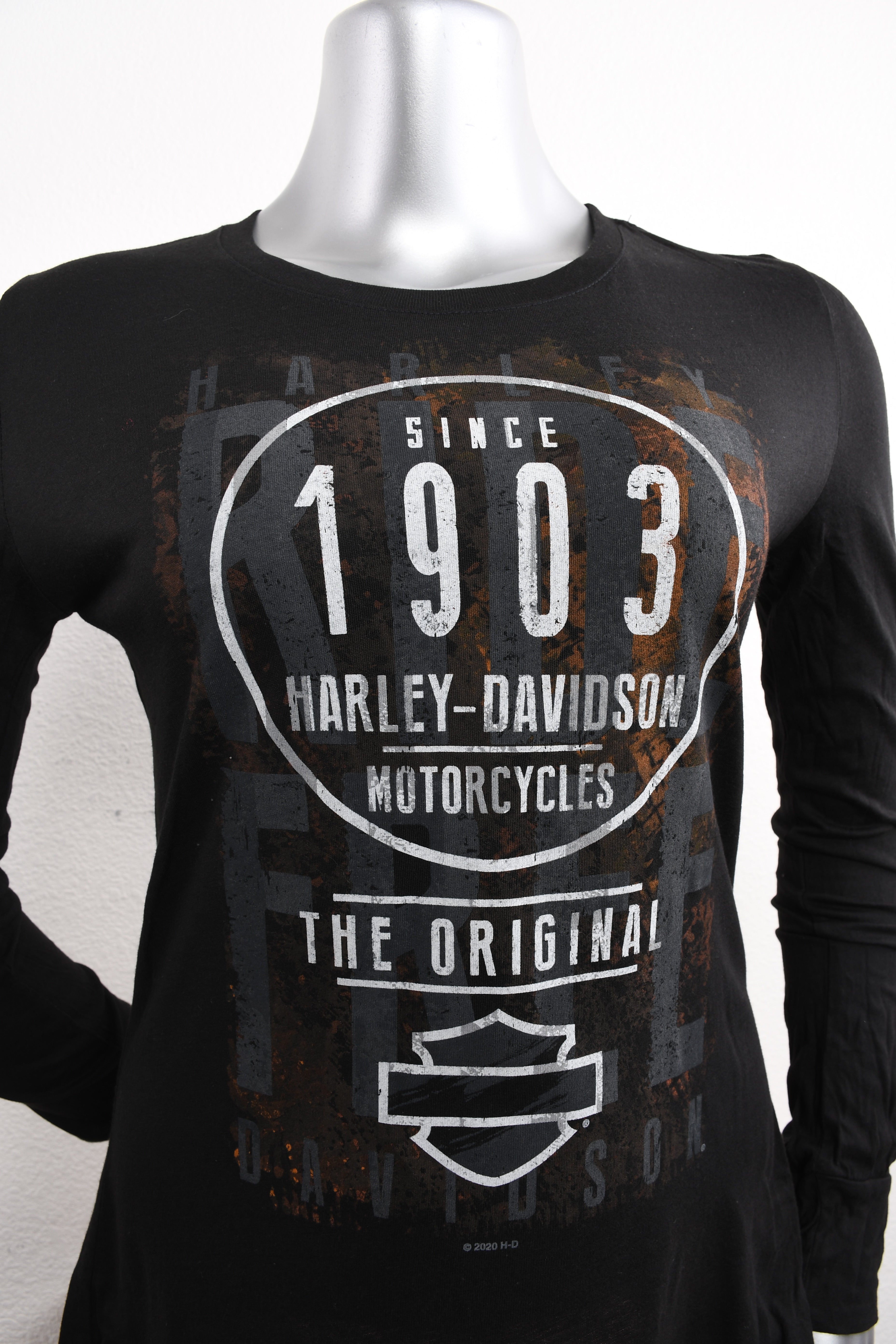 Licensed Product Womens Core Label Black Long Sleeve T-Shirt