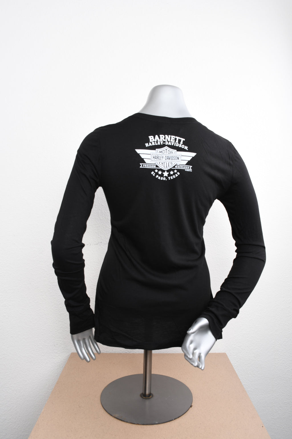 Licensed Product Womens Core Label Black Long Sleeve T-Shirt