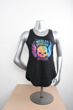 Licensed Product Womens G Brush Willie G Wings Black Sleeveless Tank