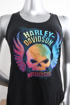 Licensed Product Womens G Brush Willie G Wings Black Sleeveless Tank