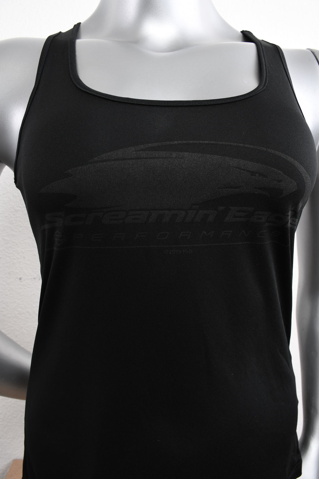 Licensed Product Womens Screamin Eagle Performance Black Sleeveless Tank