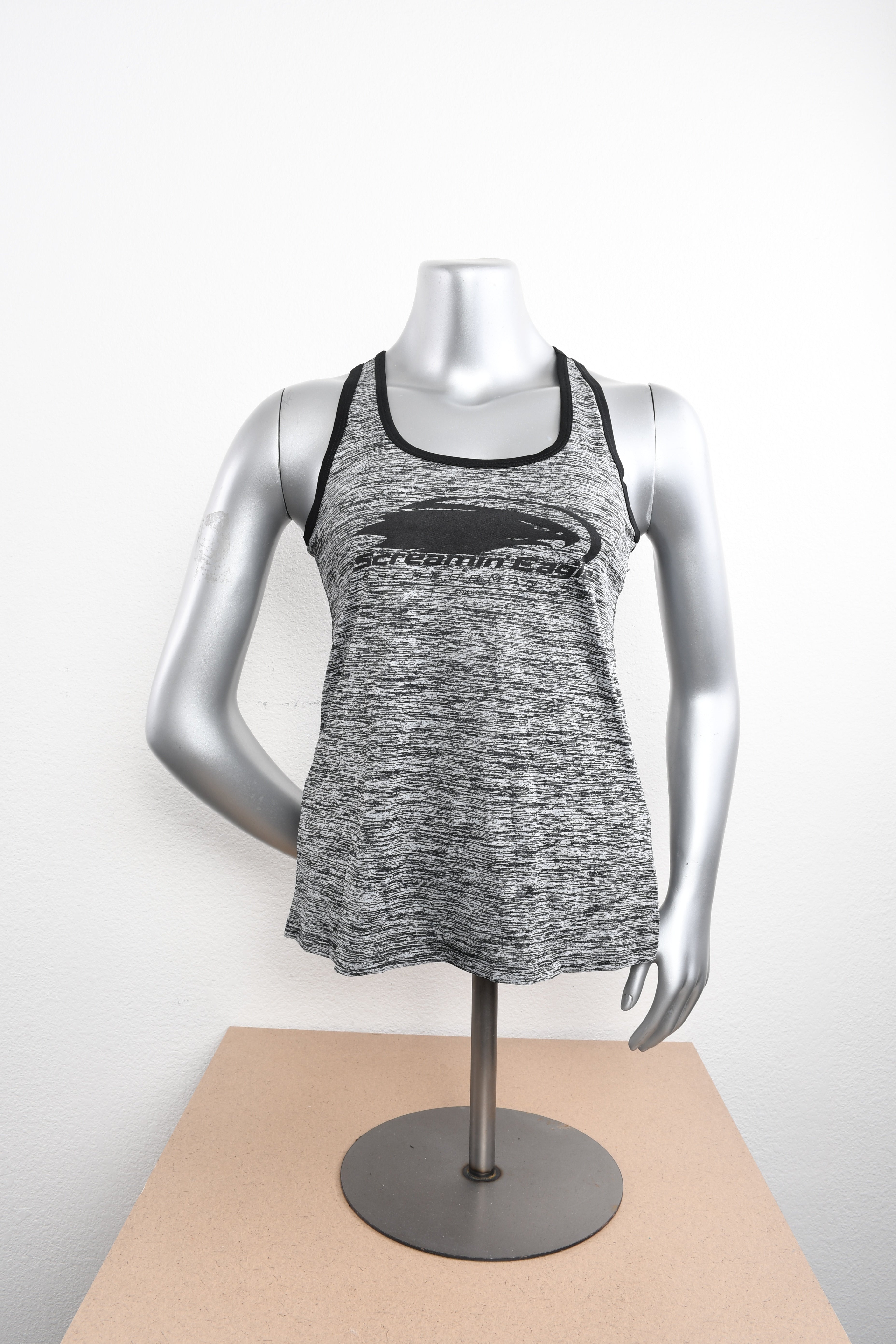 Licensed Product Womens Screamin Eagle Racerback Black Sleeveless Tank Main image