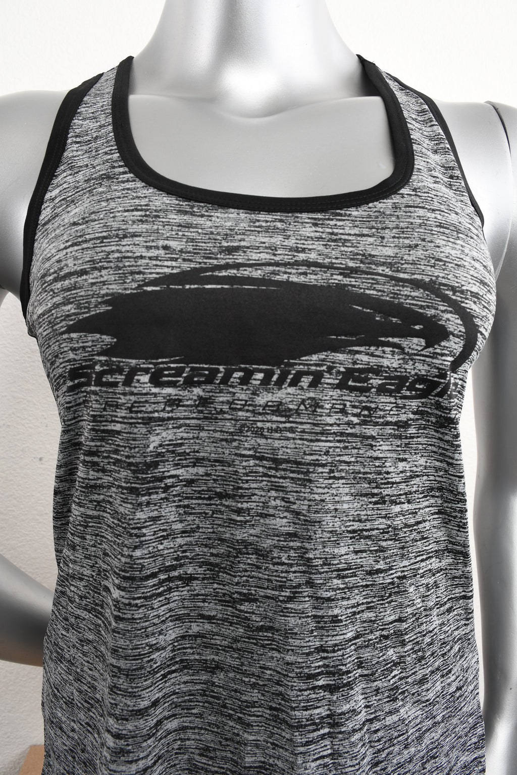 Licensed Product Womens Screamin Eagle Racerback Black Sleeveless Tank