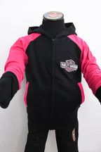 Licensed Product Girls Youth Genuine Black Long Sleeve Hoodie
