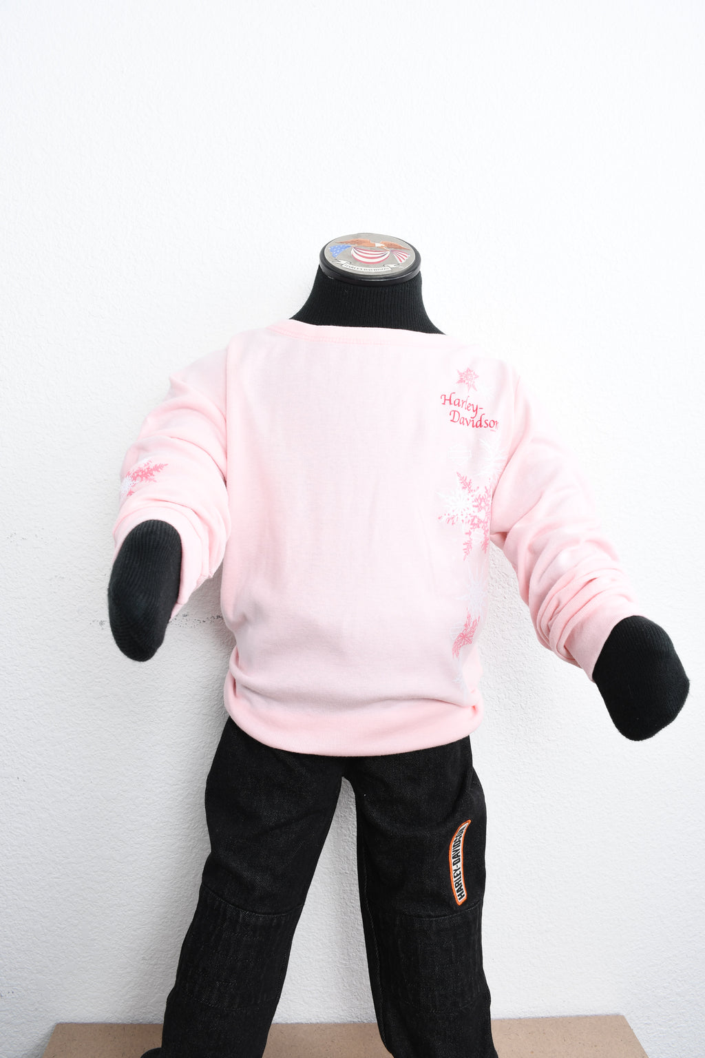 Licensed Product Girls Youth Flakes Pink Long Sleeve T-Shirt