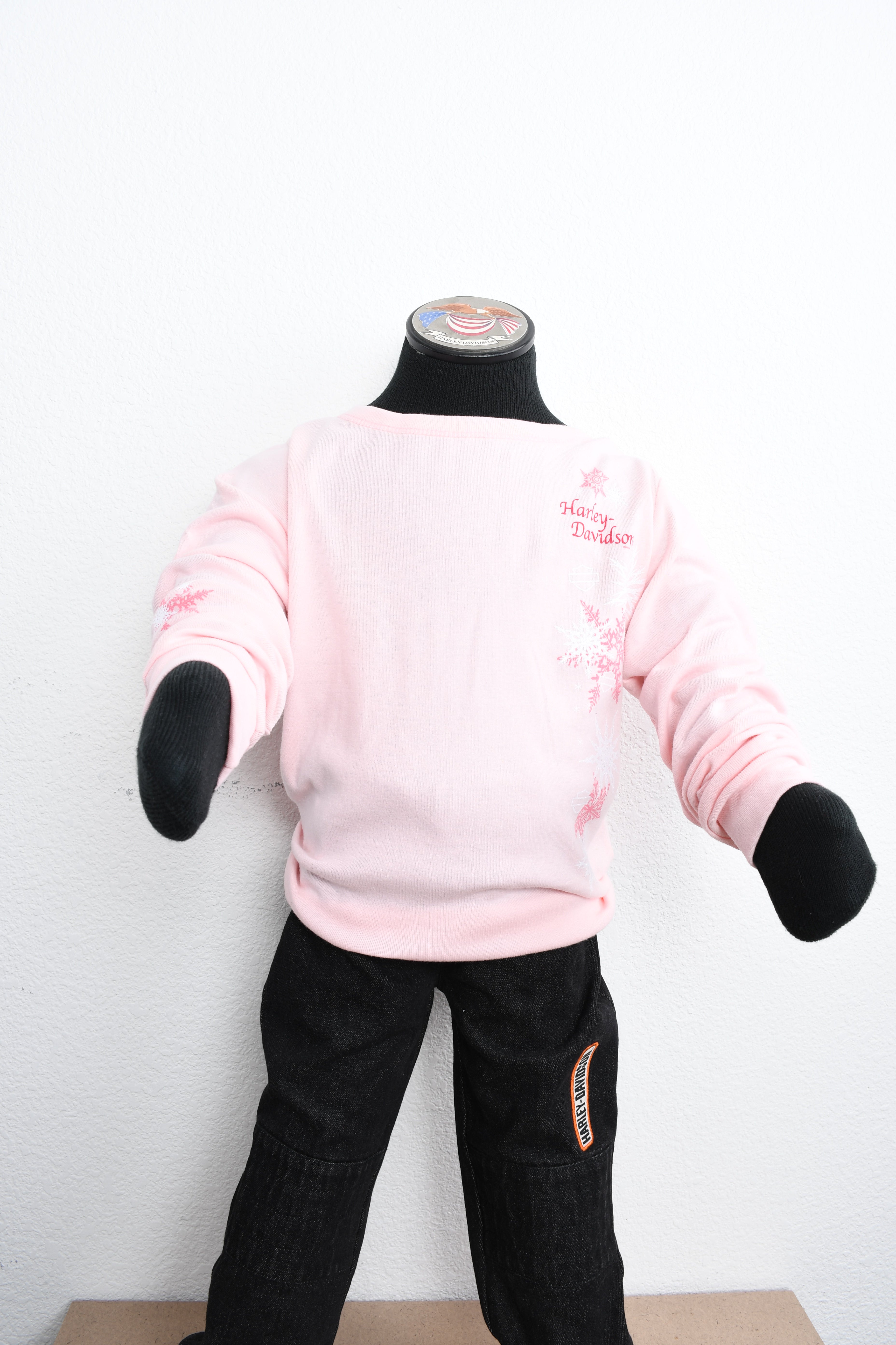 Licensed Product Girls Youth Flakes Pink Long Sleeve T-Shirt