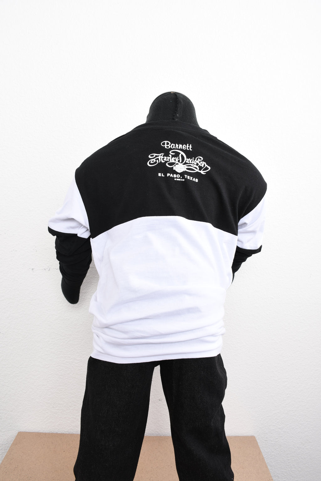 Licensed Product Girls Youth Opposite Name B&S Colorblock Black Long Sleeve T-Shirt