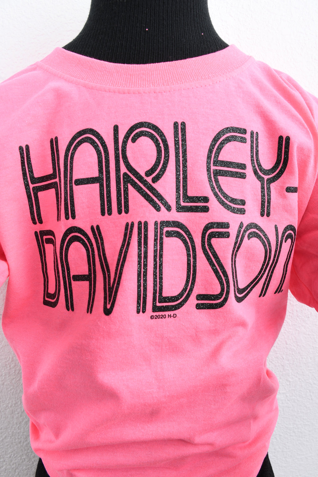 Licensed Product Girls Youth Star Gazer Name Neon Pink Short Sleeve T-Shirt