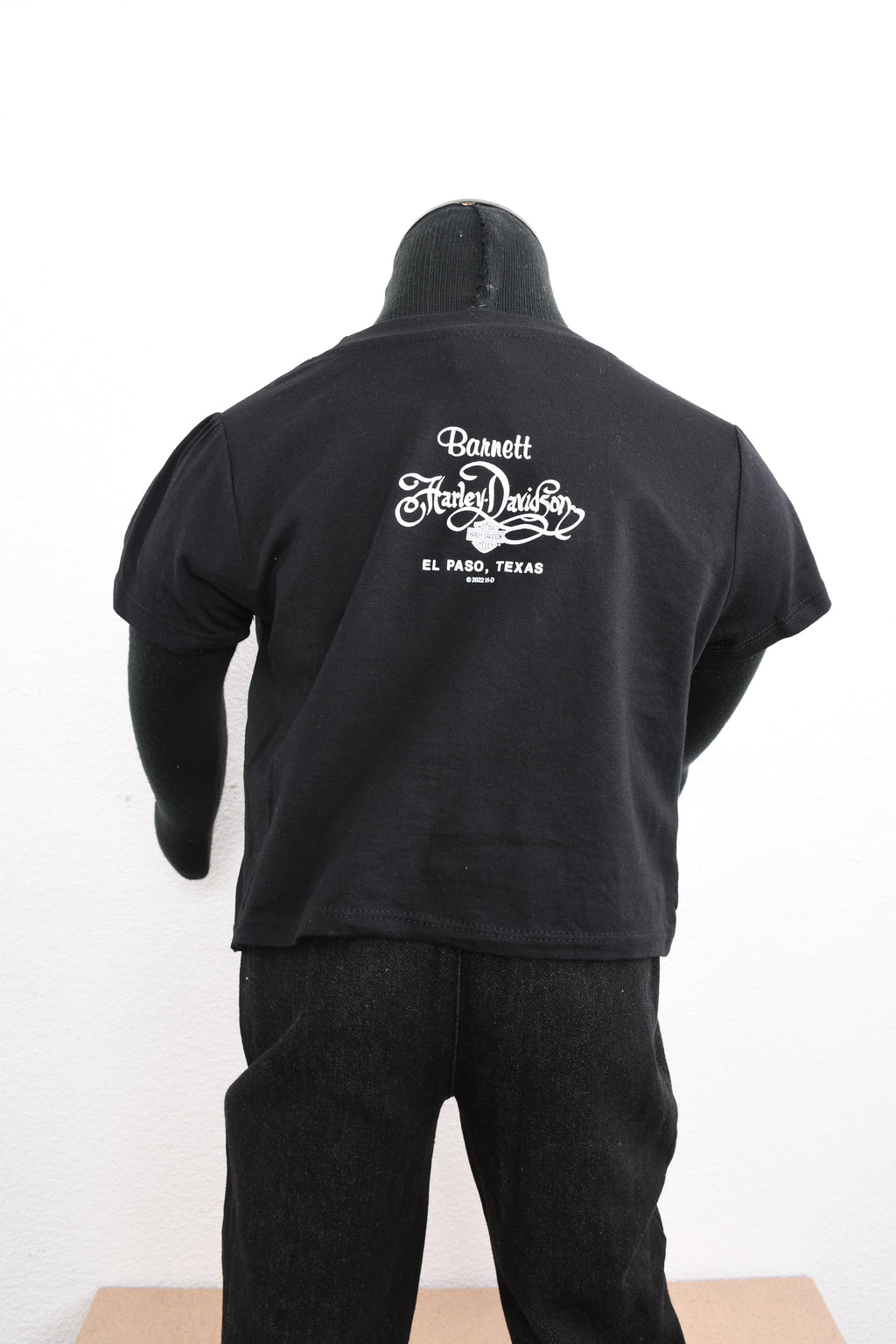 Licensed Product Girls Youth Star Gazer Glitter Black Short Sleeve T-Shirt