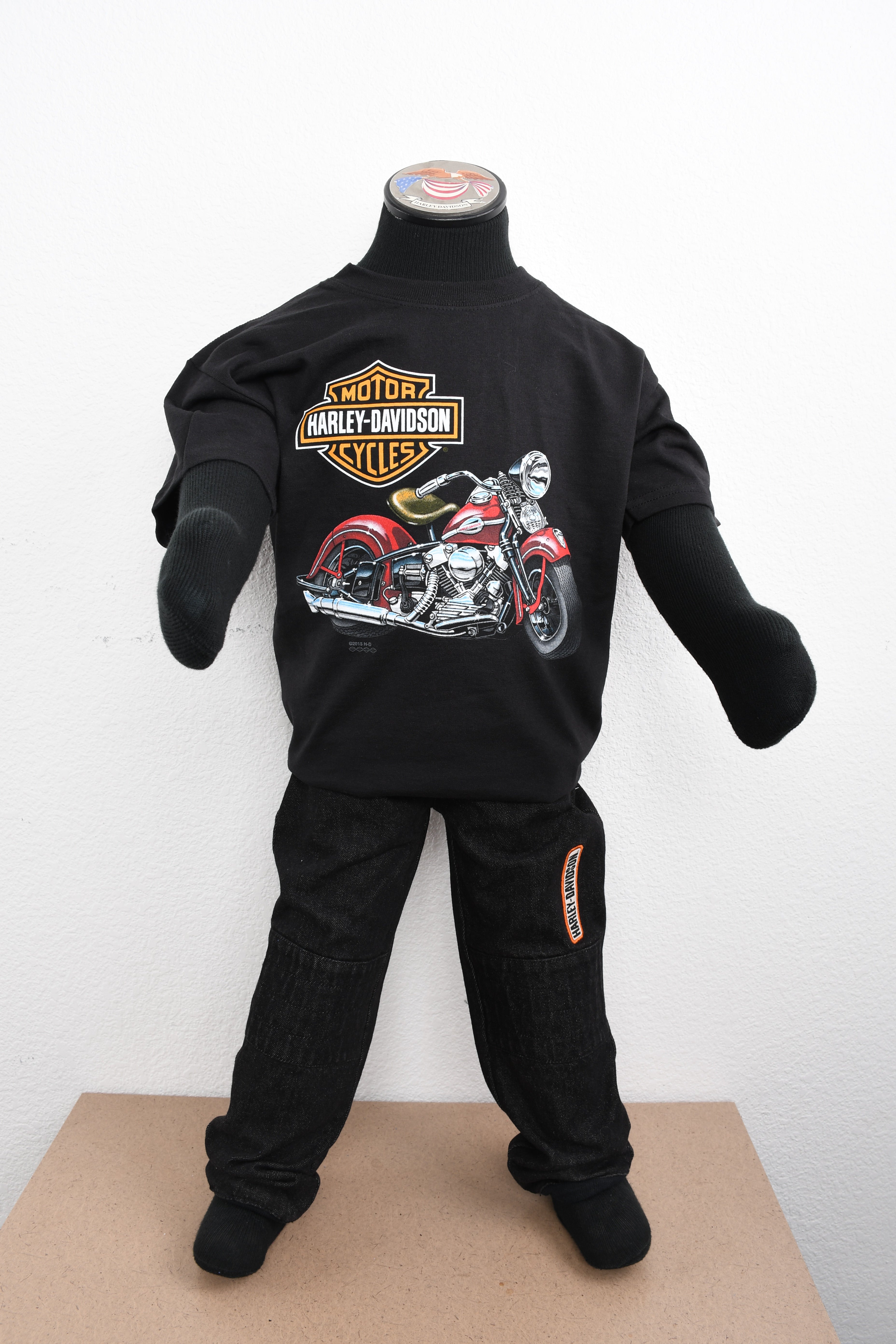 Licensed Product Boys Youth Fun Ride Too Motorcycle Black Short Sleeve T-Shirt Main image