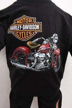 Licensed Product Boys Youth Fun Ride Too Motorcycle Black Short Sleeve T-Shirt