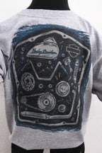 Licensed Product Boys Youth MC Parts Grey Short Sleeve T-Shirt