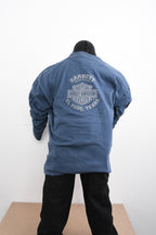 Licensed Product Boys Youth Eagle Over Blue Long Sleeve T-Shirt