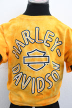 Licensed Product Boys Youth Splash B&S Crystal Wash Dye Gold Short Sleeve T-Shirt