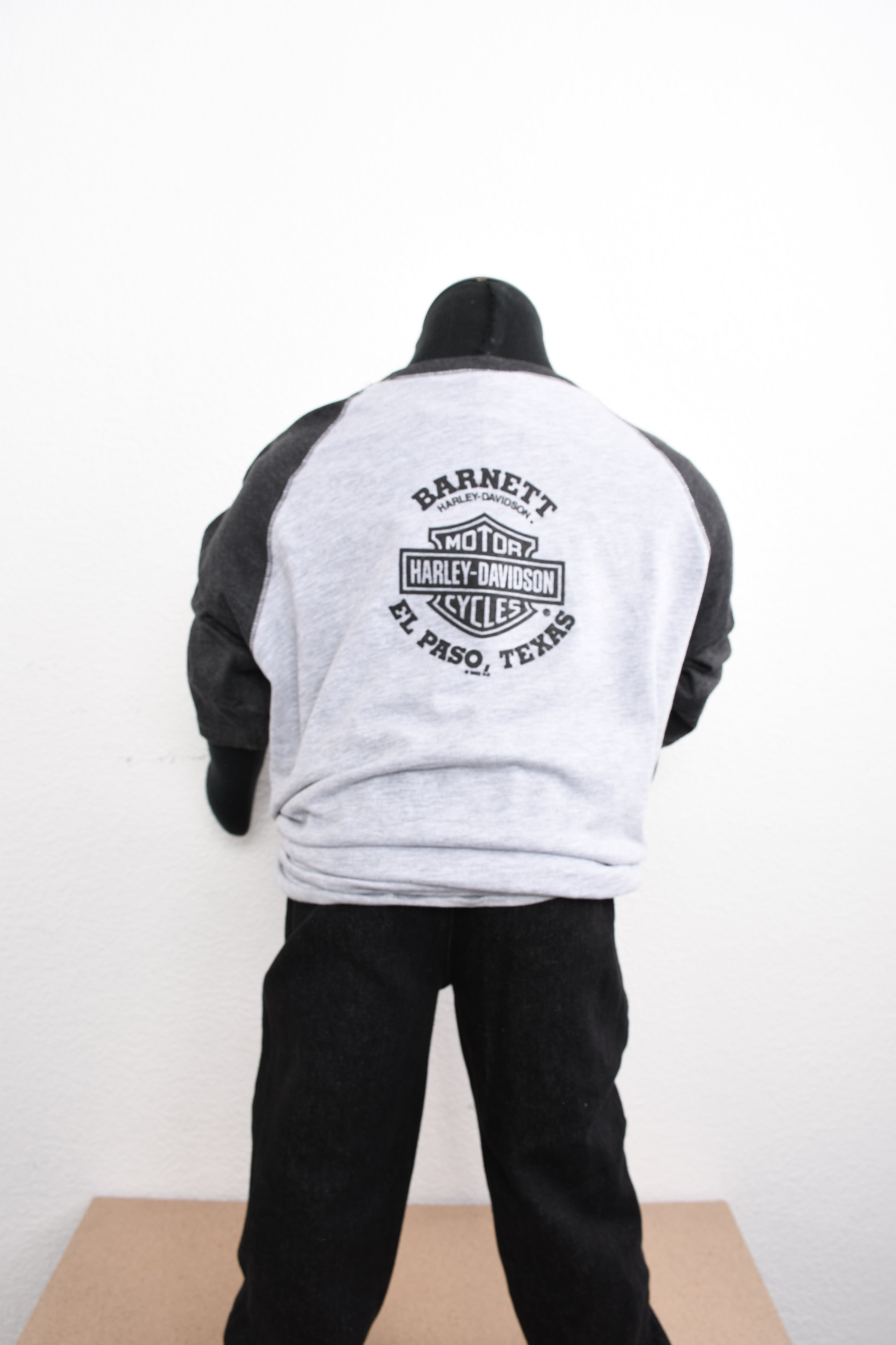 Licensed Product Boys Youth Trailblazer Motorcycle Raglan Grey 3/4 Sleeve T-Shirt