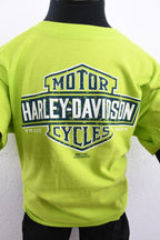 Licensed Product Boys Youth Long Logo Lightweight Green Short Sleeve T-Shirt