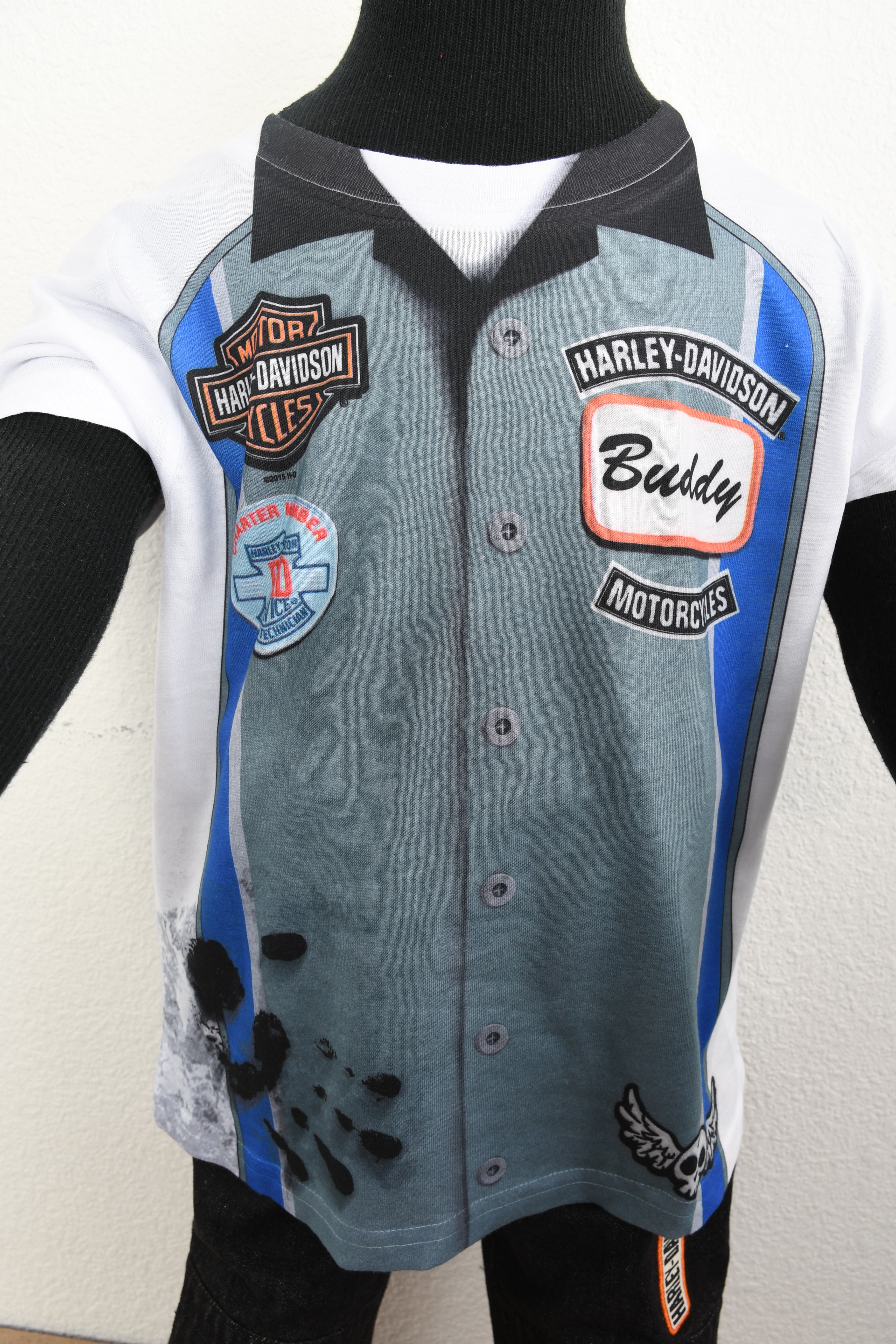 Licensed Product Boys Toddler Garage Rockers with B&S Sublimated Grey Short Sleeve T-Shirt Secondary image