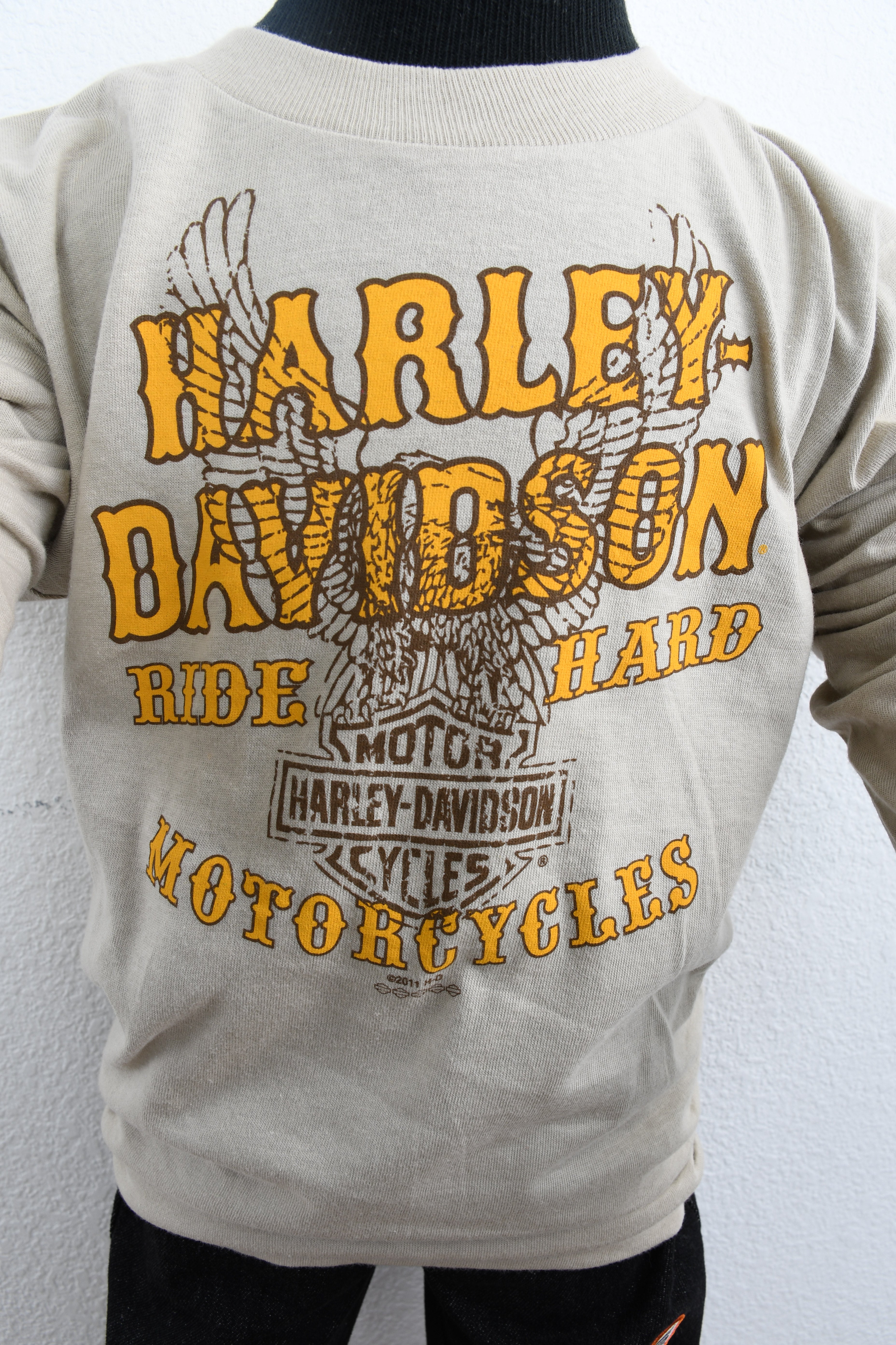 Licensed Product Boys Youth Ride Over Long Sleeve Khaki T-Shirt Secondary image