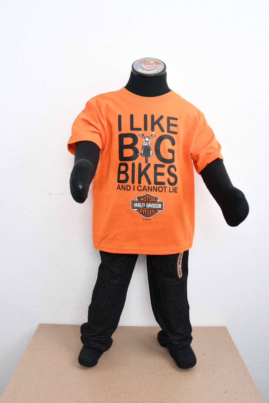 Licensed Product Boys Toddler I Like Big Bikes Orange Short Sleeve T-Shirt