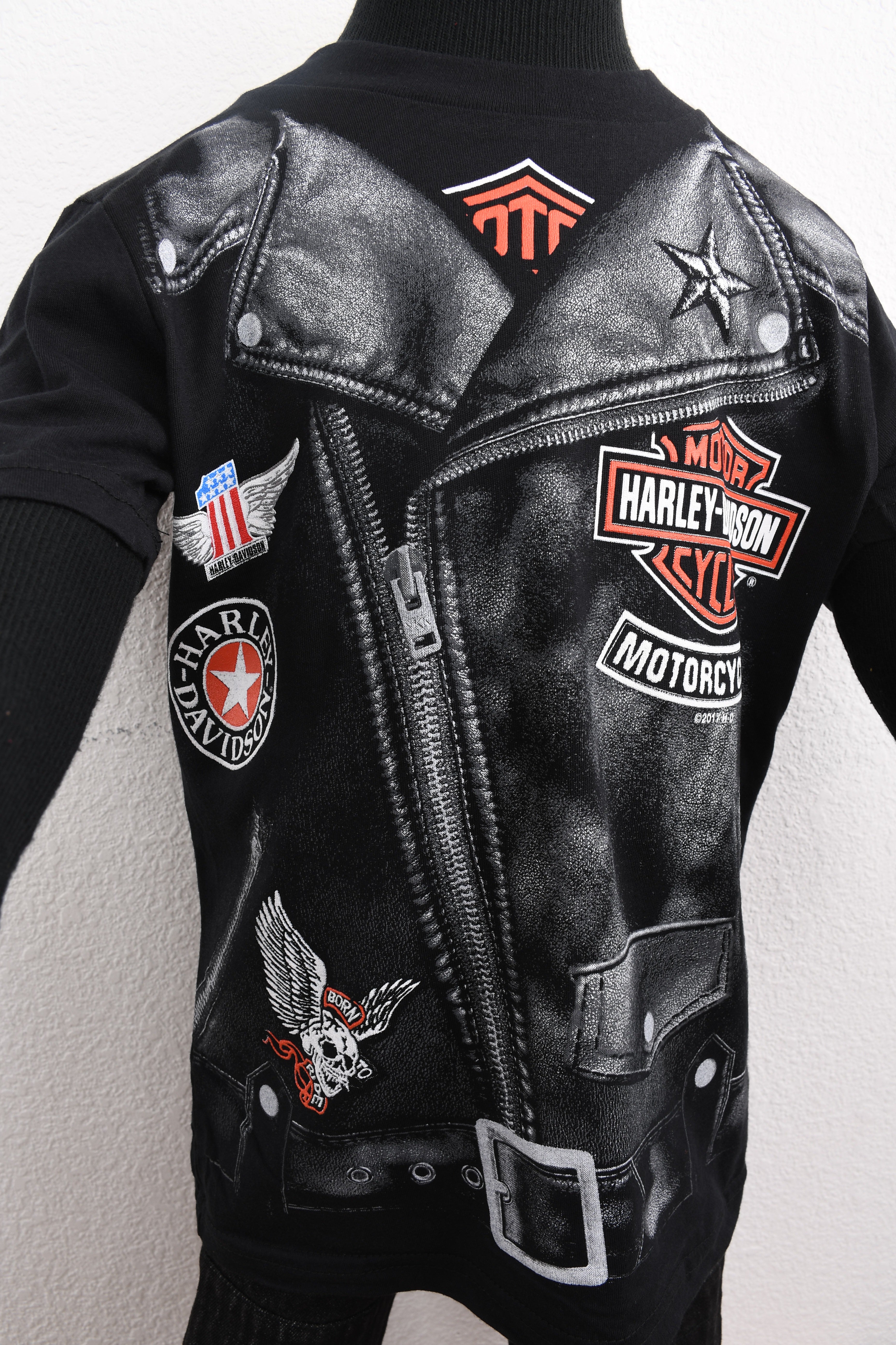 Licensed Product Boys Toddler Cruiser Sublimated Biker Black Short Sleeve T-Shirt Secondary image