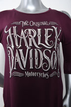 Licensed Product Women's Lavish Cold Shoulder Purple 3/4 Sleeve T-Shirt