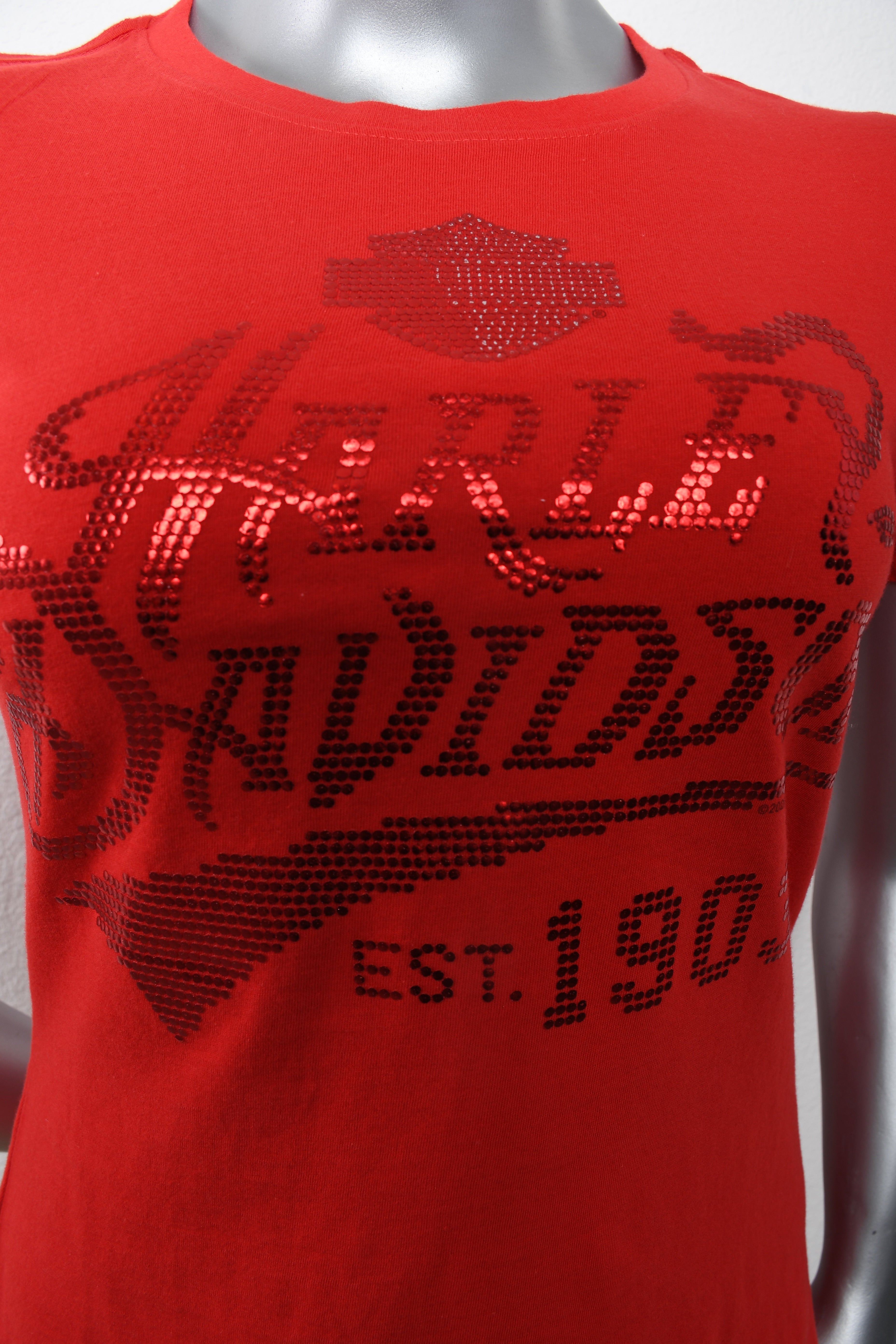 Licensed Product Women's Tingle High Density Red Short Sleeve T-Shirt