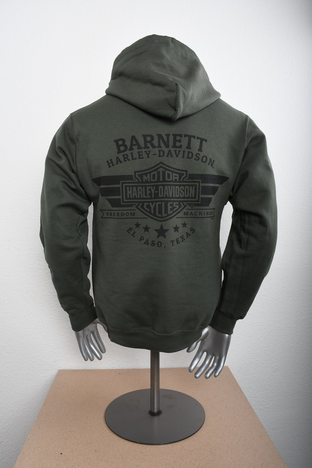 Licensed Product Mens Fly Shield Pullover Green Long Sleeve Hoodie