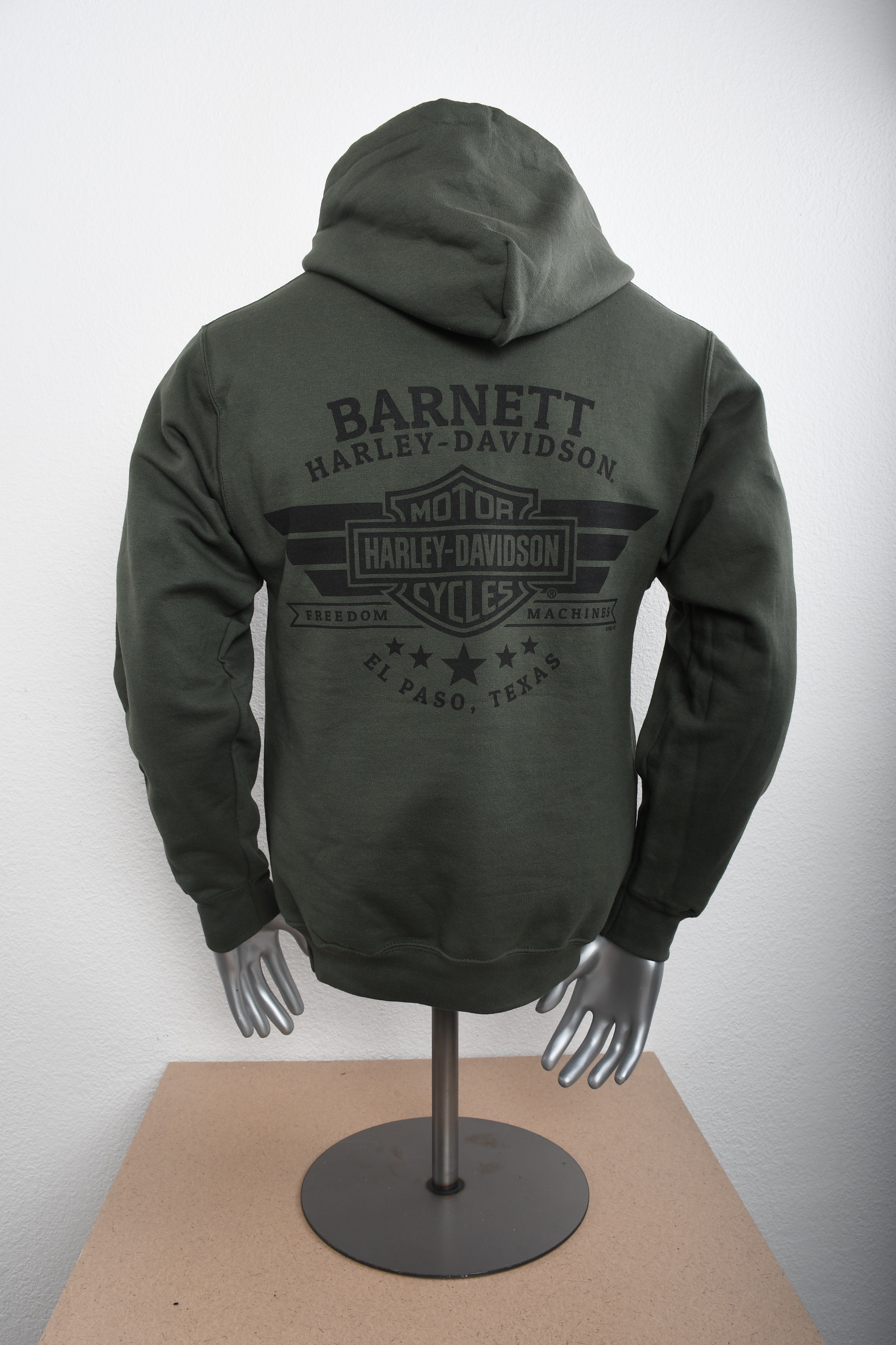 Licensed Product Mens Fly Shield Pullover Green Long Sleeve Hoodie