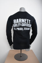 Licensed Product Mens Long Point Black Long Sleeve T-Shirt