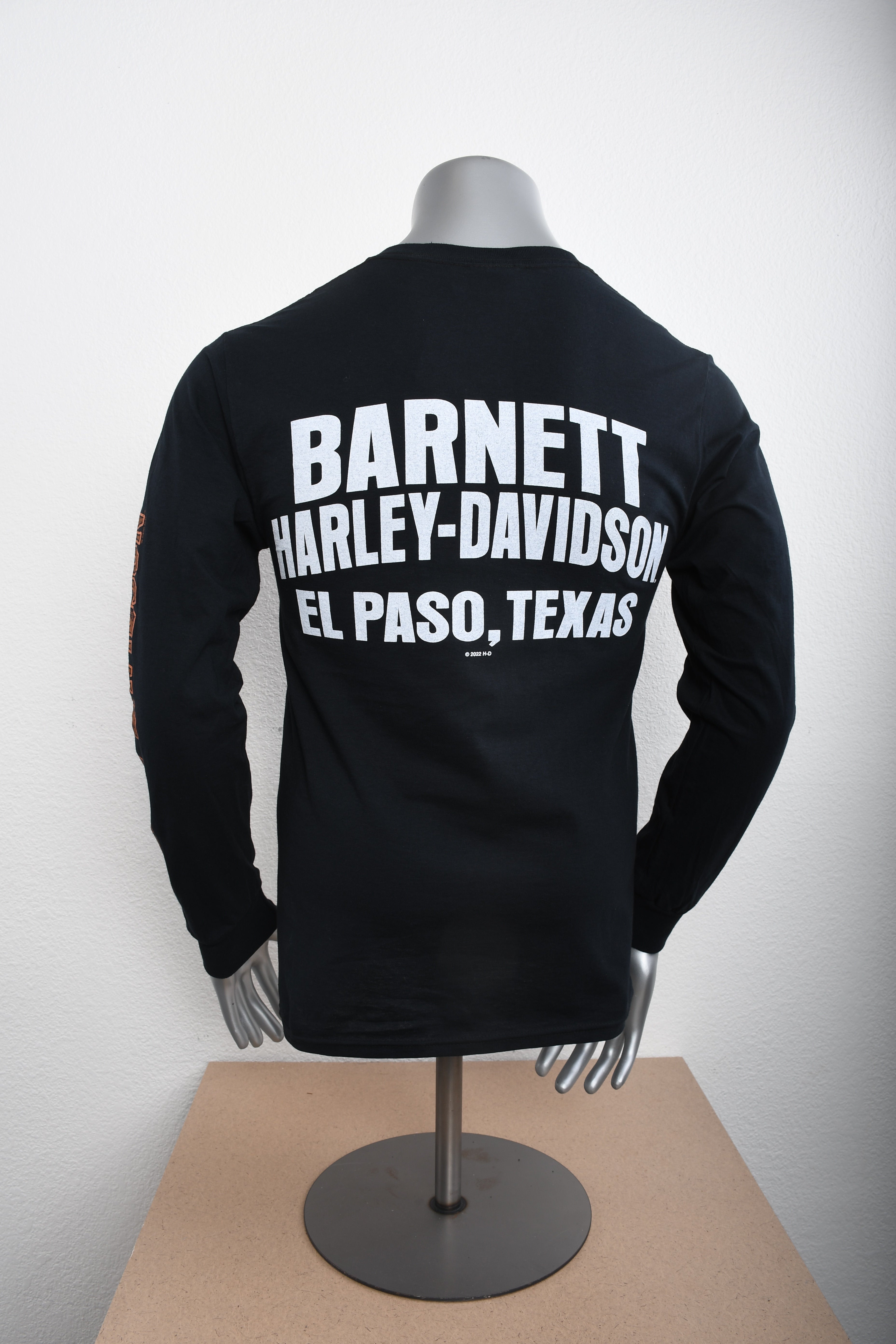 Licensed Product Mens Long Point Black Long Sleeve T-Shirt