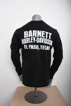 Licensed Product Mens Santa Ride Black Long Sleeve T-Shirt