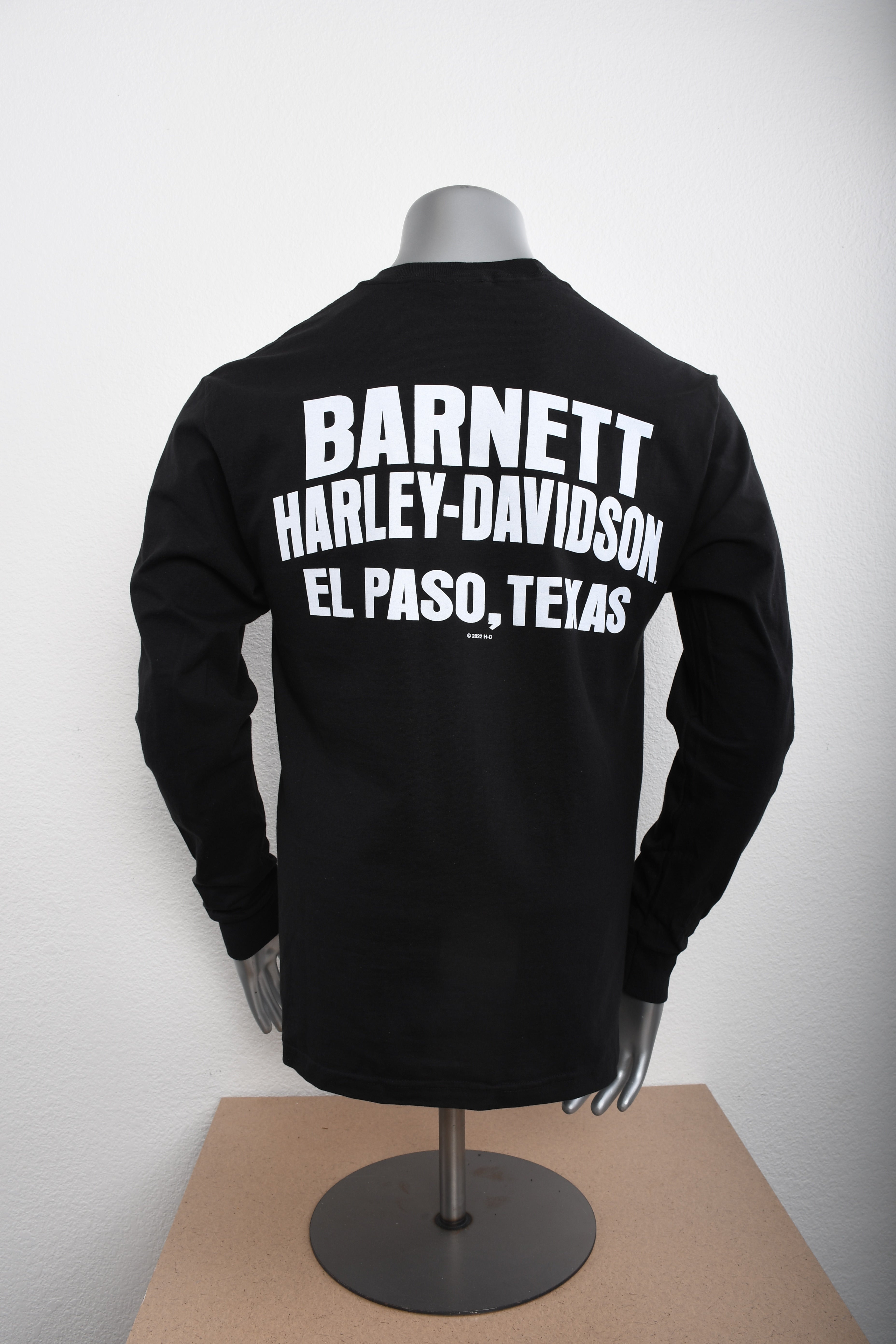 Licensed Product Mens Santa Ride Black Long Sleeve T-Shirt