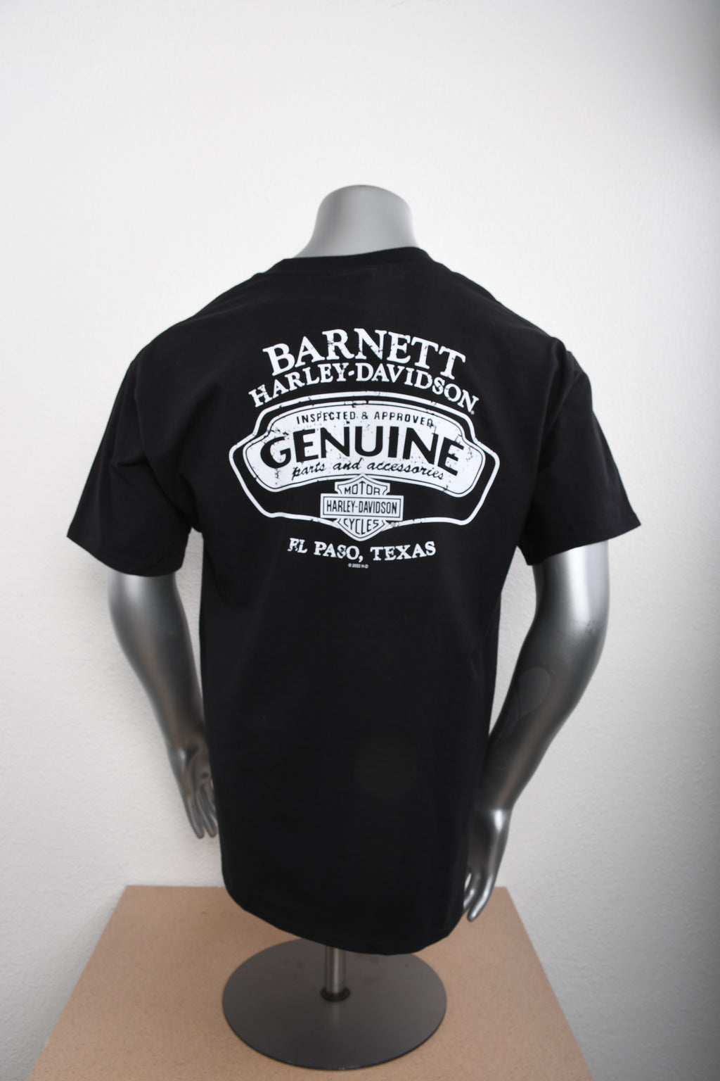 Licensed Product Mens Panel Pocket Black Short Sleeve T-Shirt