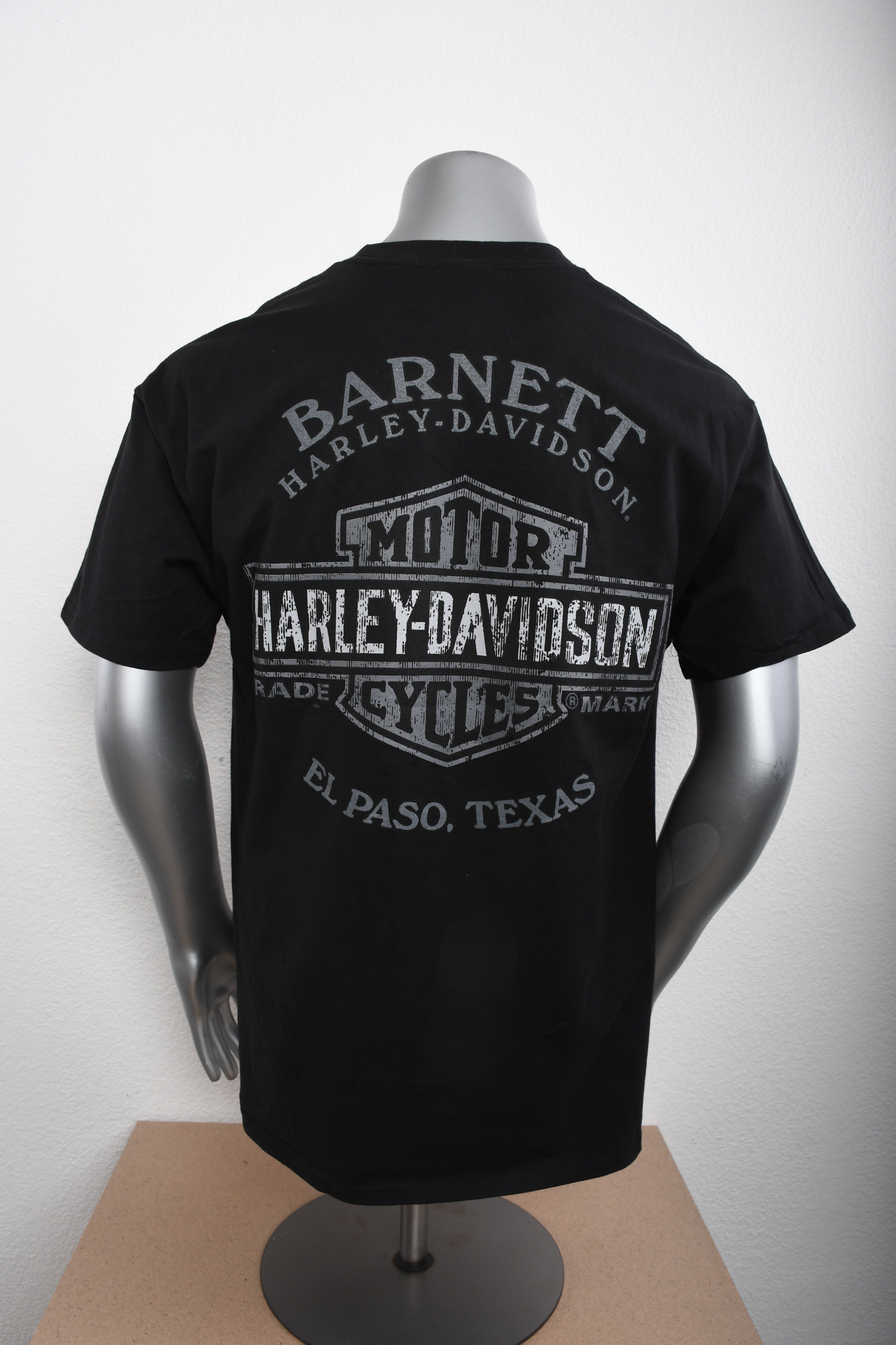 Licensed Product Mens Tough Trike with Flames Black Short Sleeve T-Shirt