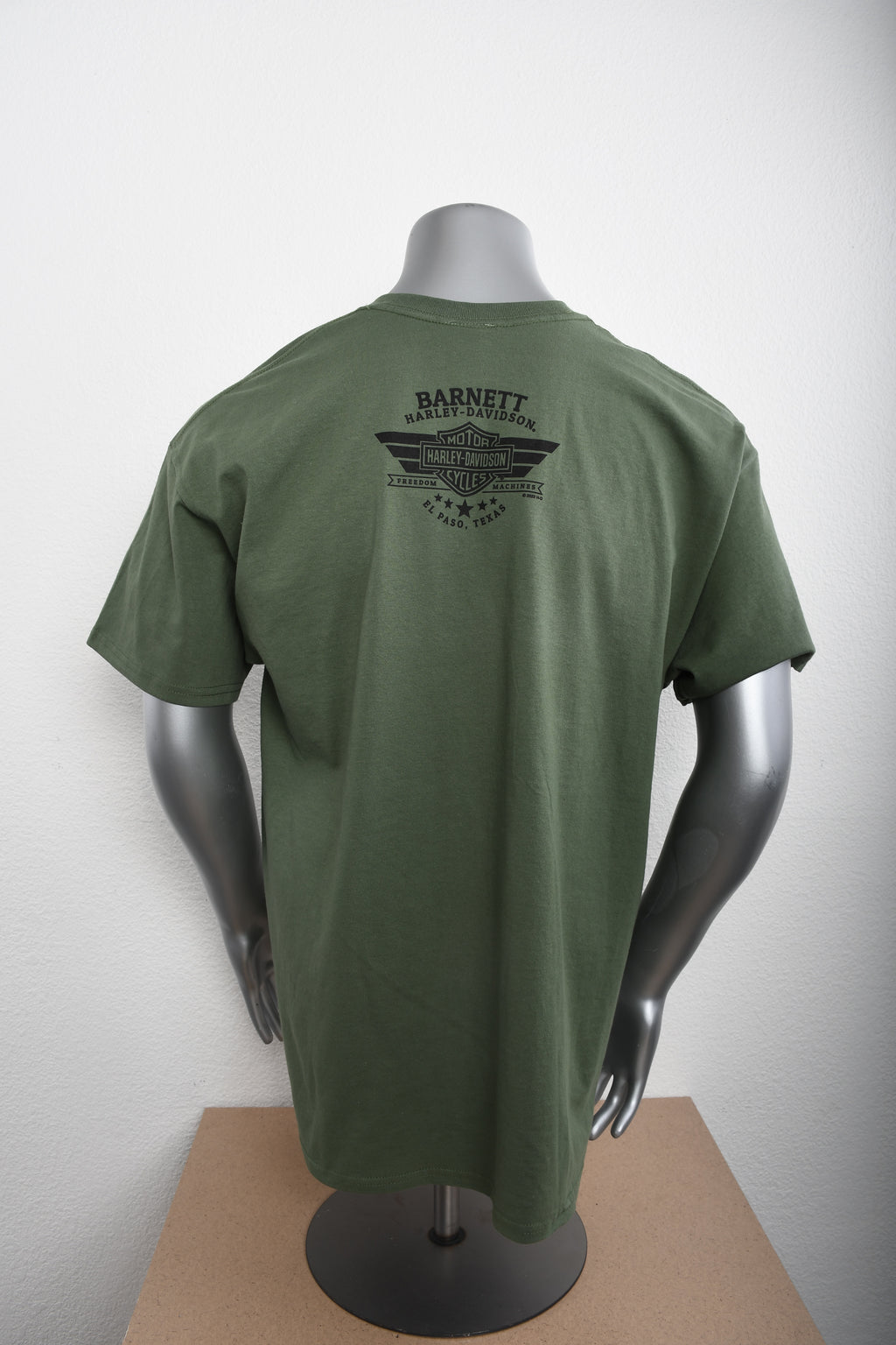 Licensed Product Mens Grunge Pat II Flag Green Short Sleeve T-Shirt