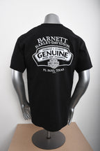 Licensed Product Mens Metal Logo Pocket Black Short Sleeve T-Shirt