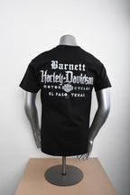 Licensed Product Mens Santa Skull Black Short Sleeve T-Shirt