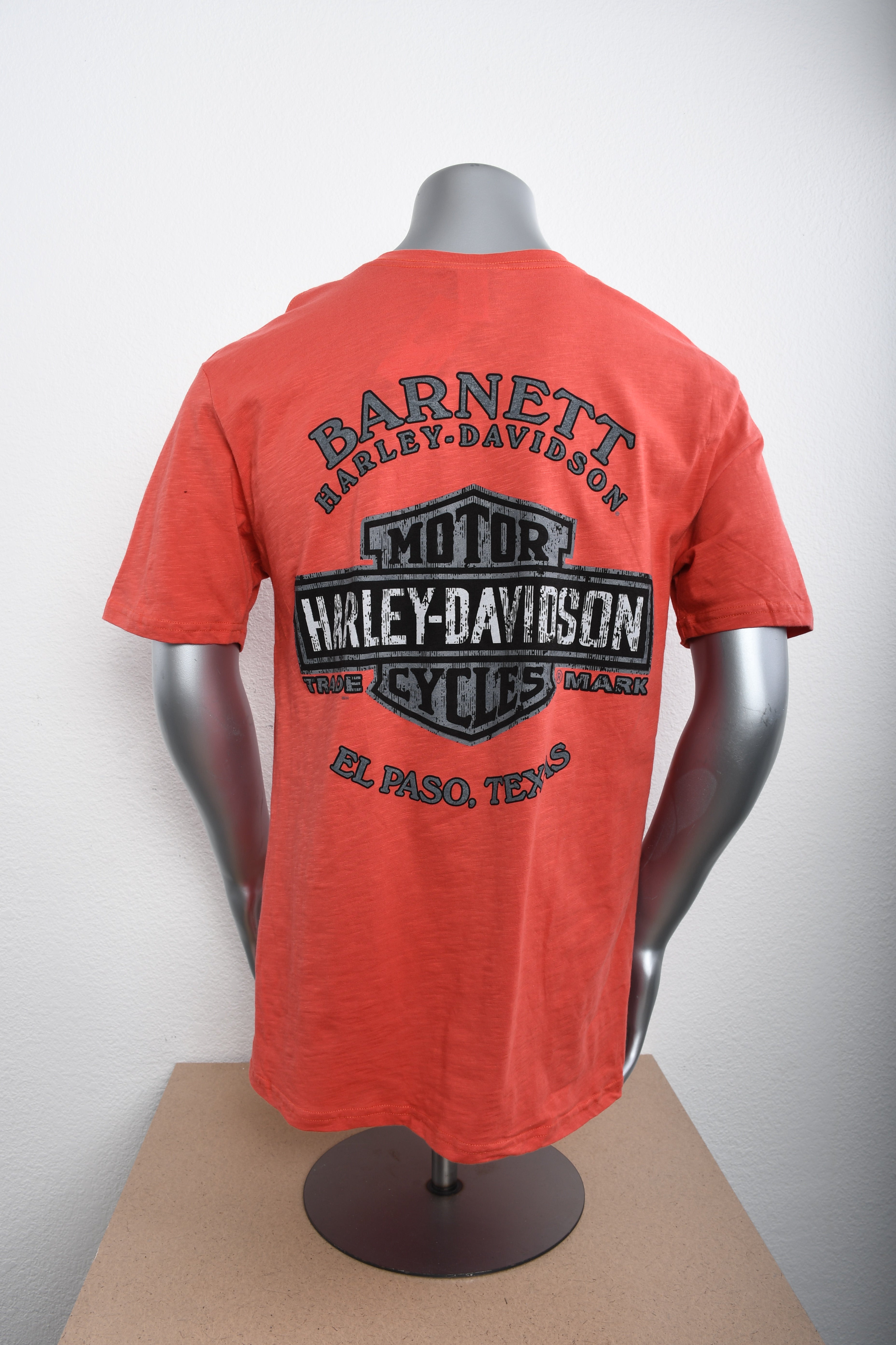 Licensed Product Mens Panhead Motorcycle Orange Short Sleeve T-Shirt