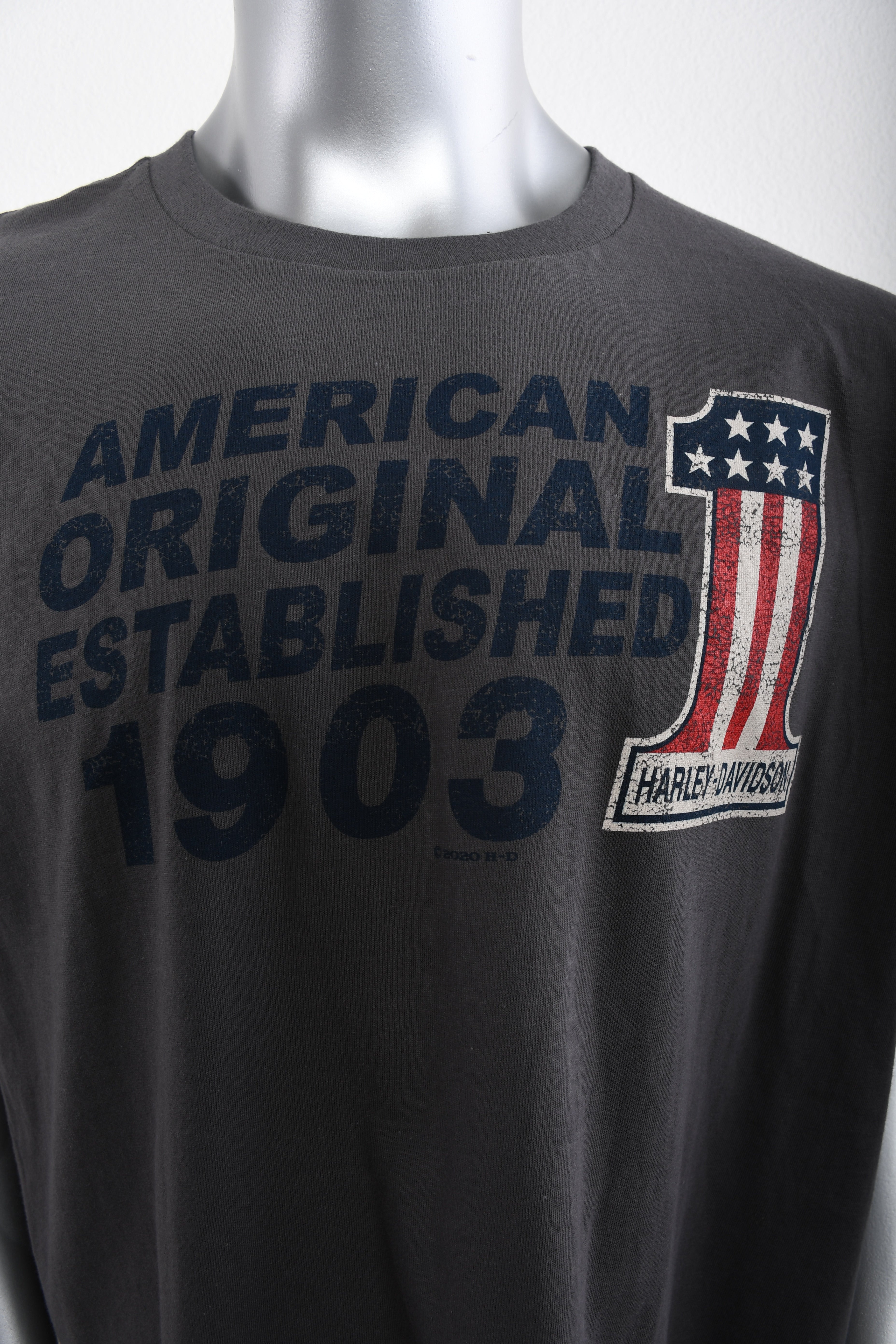 Licensed Product Mens AM OG 1903 Charcoal Short Sleeve T-Shirt Secondary image