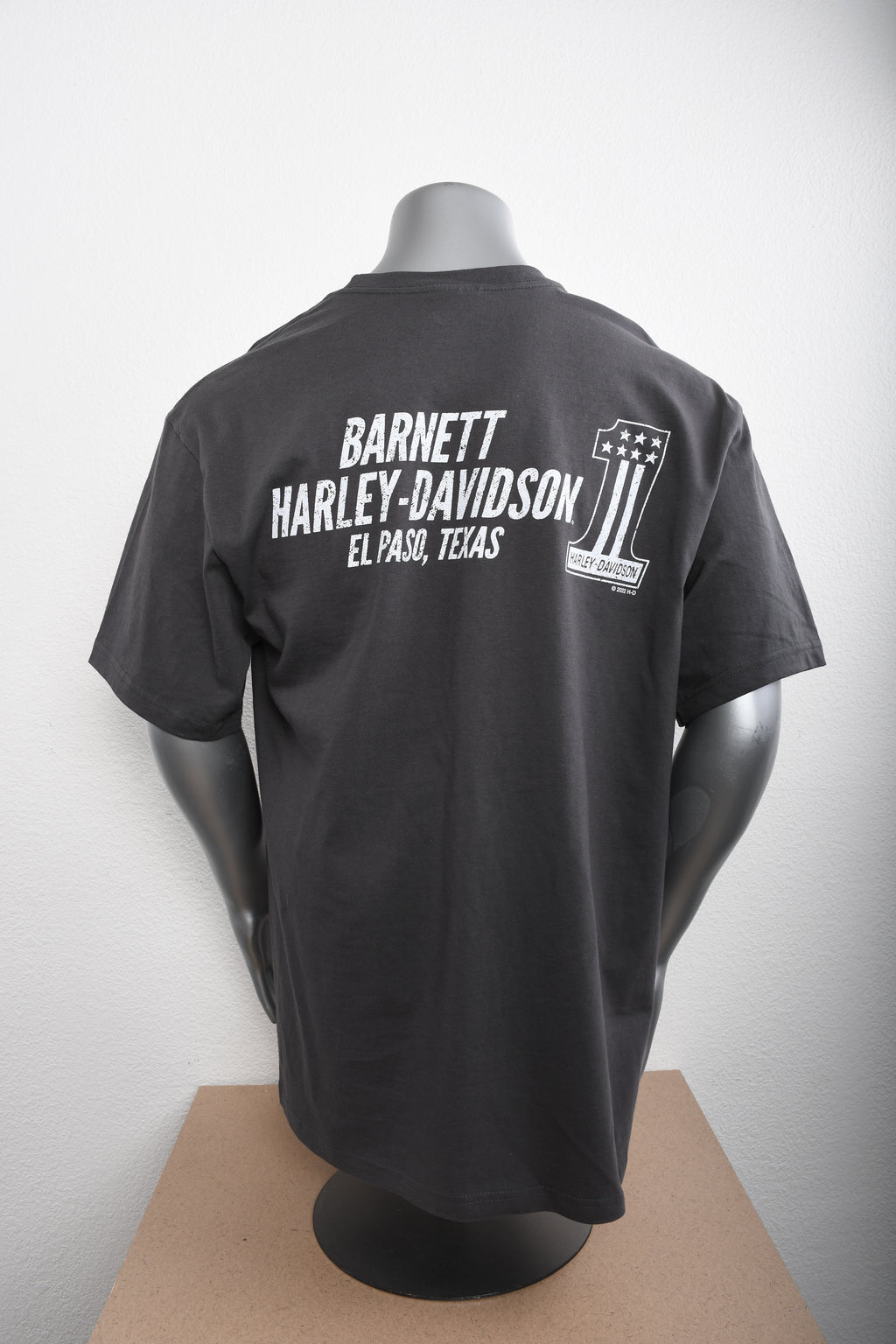 Licensed Product Mens AM OG 1903 Charcoal Short Sleeve T-Shirt