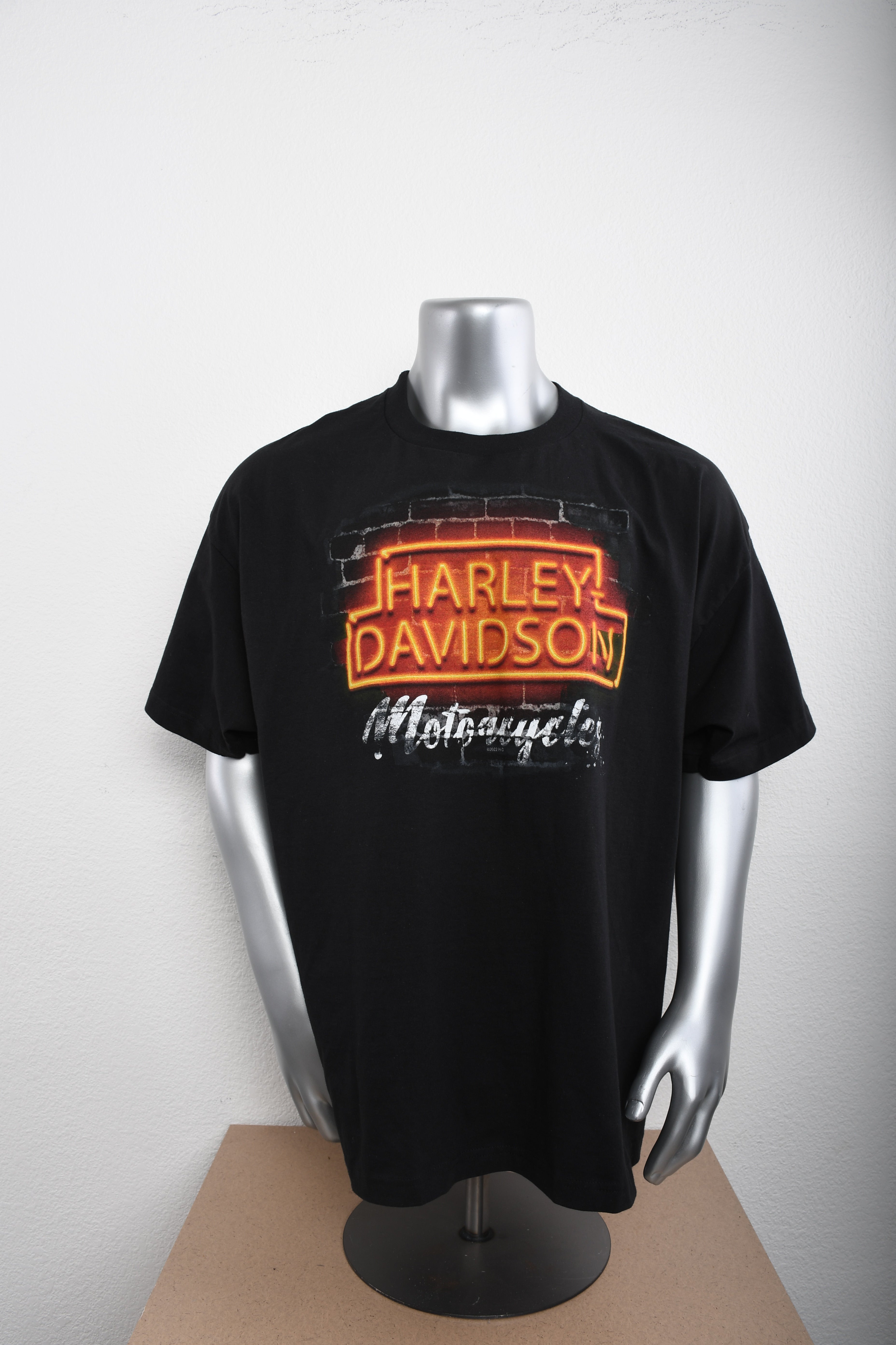 Licensed Product Mens Neon Sign Black Short Sleeve T-Shirt