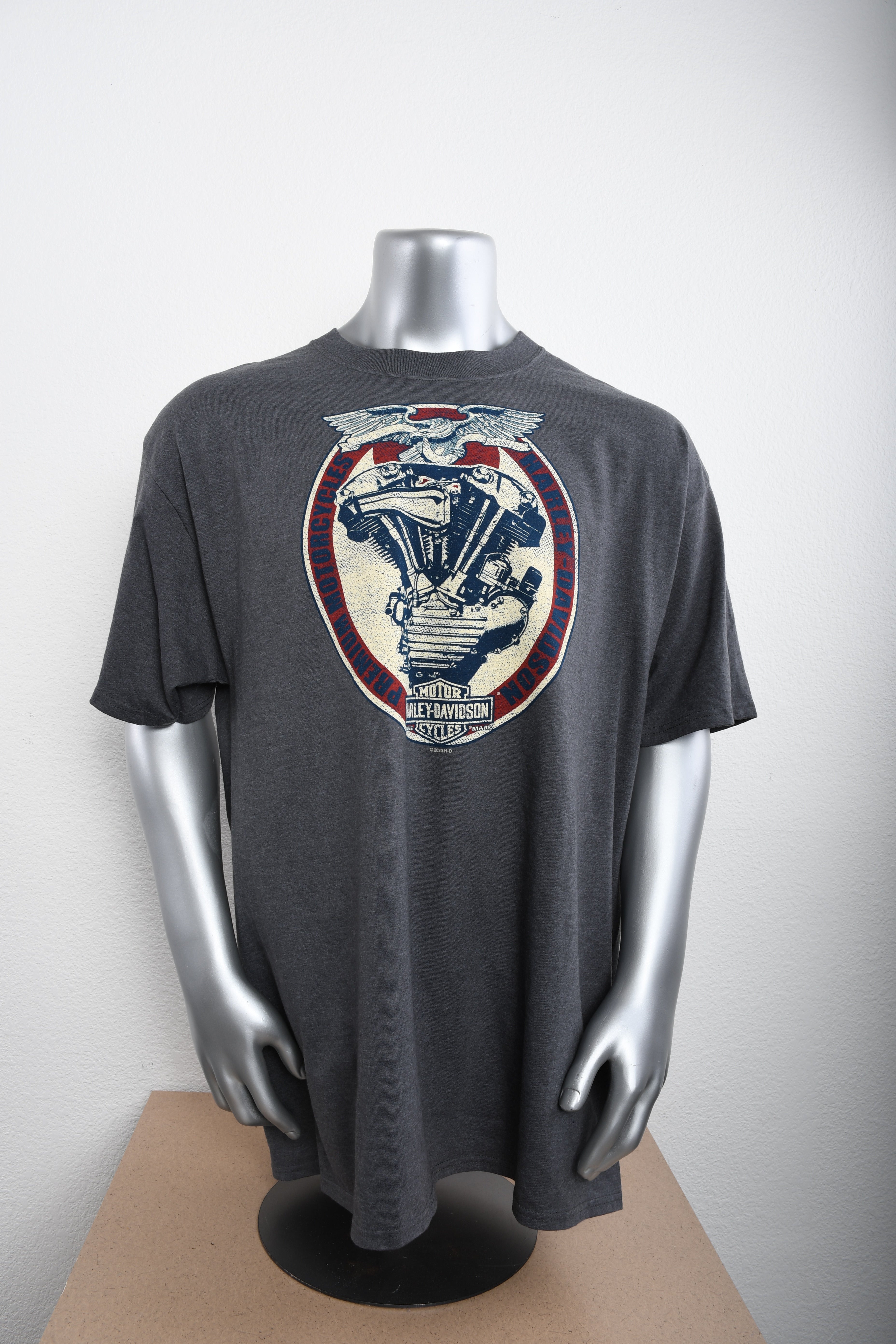 Licensed Product Mens Stout Label Engine Tall Charcoal Short Sleeve T-Shirt Main image