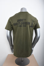 Licensed Product Mens Up Line Eagle Green Short Sleeve T-Shirt