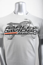 Licensed Product Mens Race Shadow Bike Grey Short Sleeve T-Shirt