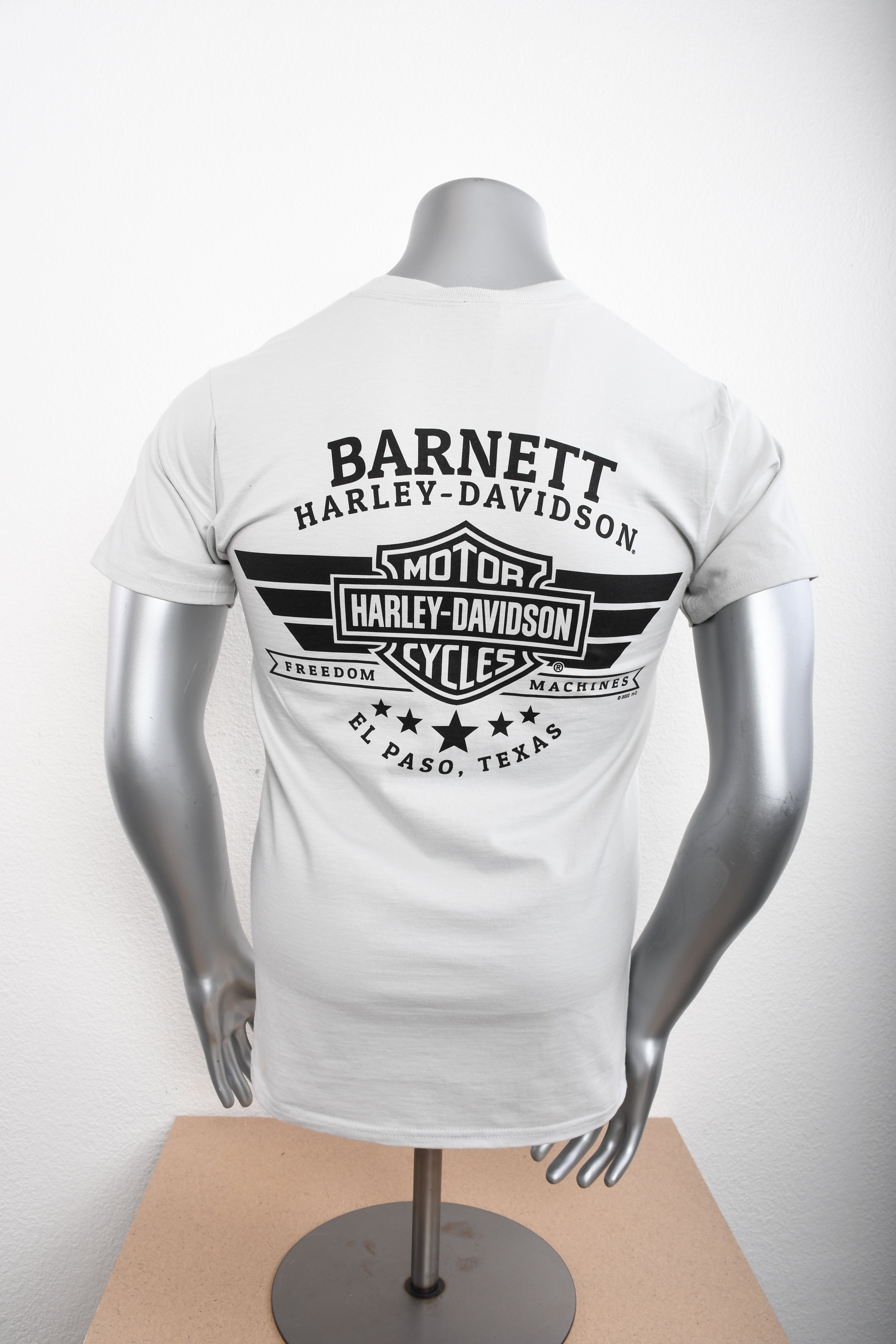 Licensed Product Mens Race Shadow Bike Grey Short Sleeve T-Shirt